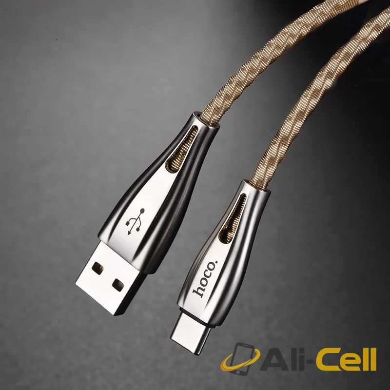 Cable USB to Type-C “U56 Metal armor” charging data sync (1.2m) — 5