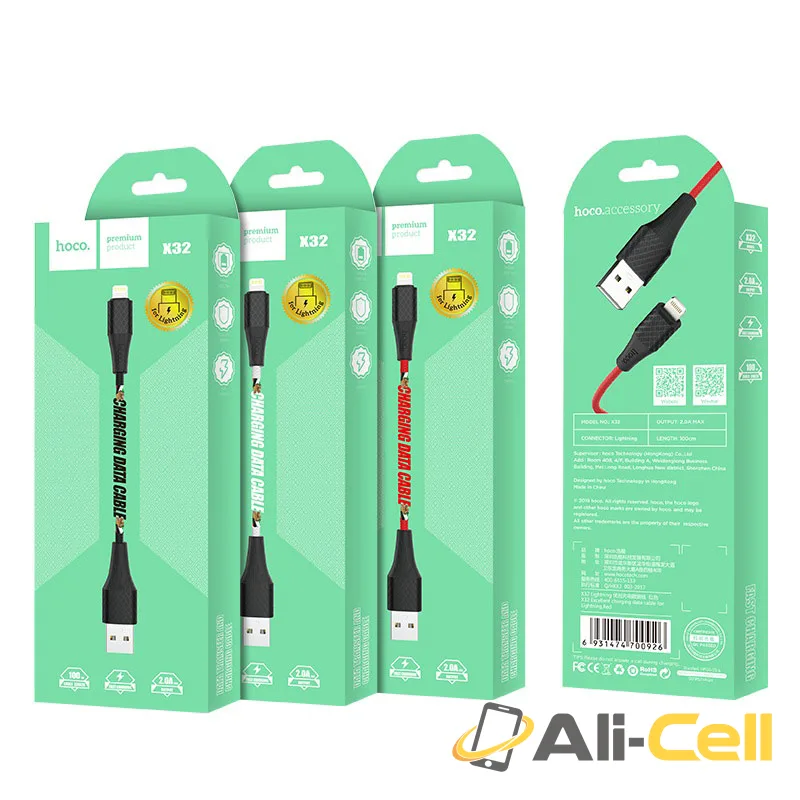 Cable USB to Lightning “X32 Excellent charging” charging data sync (1.0m) — 7