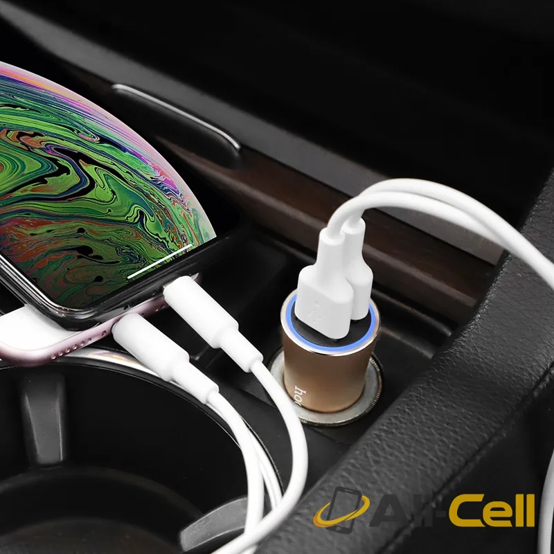 Car charger “Z30A Easy route” dual port charging adapter — 6
