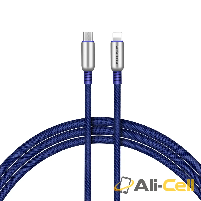 Cable «U17 Capsule 2-in-1» charging Lightning Micro-USB (1.5m) — 2