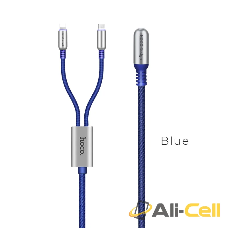 Cable «U17 Capsule 2-in-1» charging Lightning Micro-USB (1.5m)