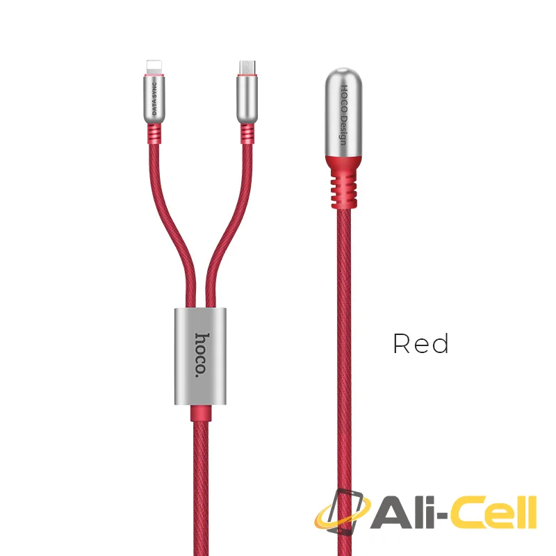 Cable «U17 Capsule 2-in-1» charging Lightning Micro-USB (1.5m)