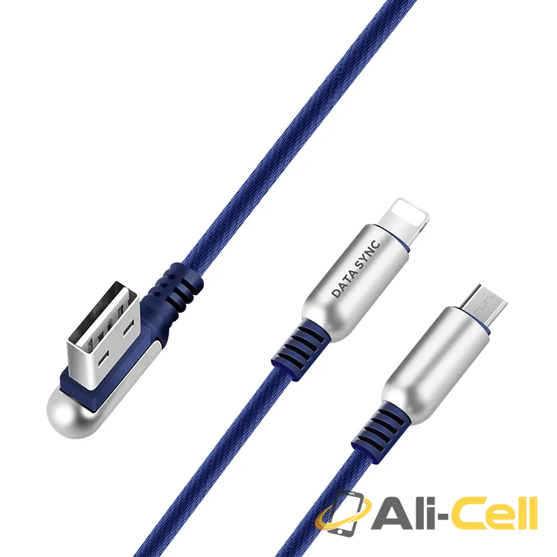 Cable «U17 Capsule 2-in-1» charging Lightning Micro-USB (1.5m) — 3