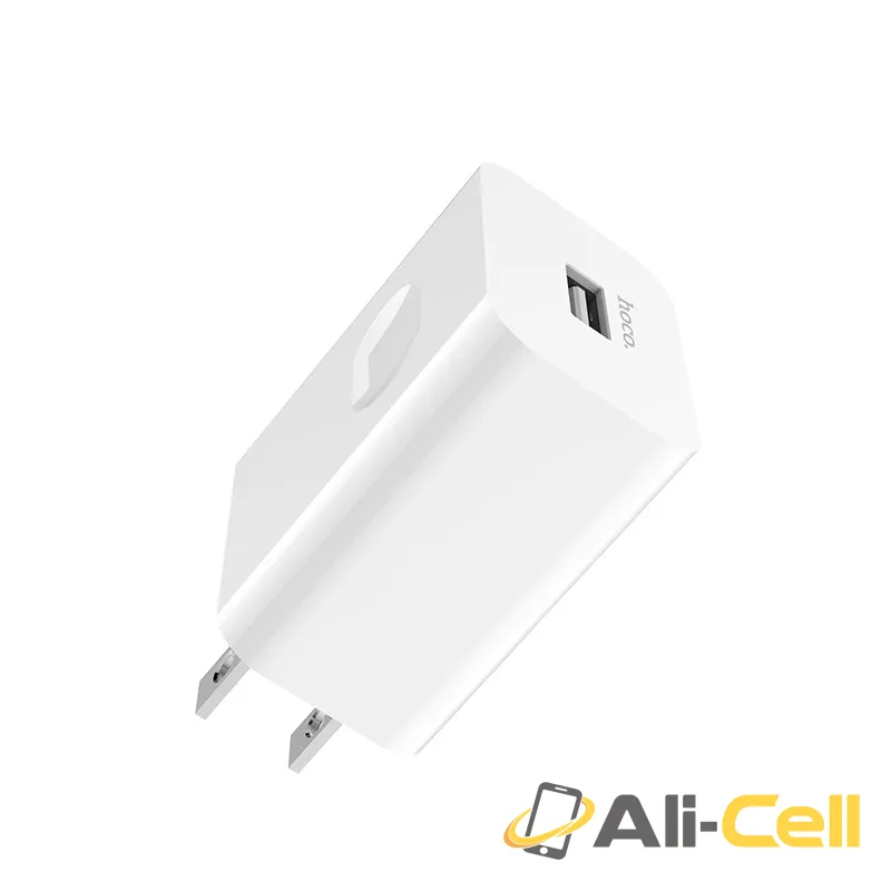 Wall charger “C65 Warwick” single USB port US set with cable (Set With Type C Cable) — 2