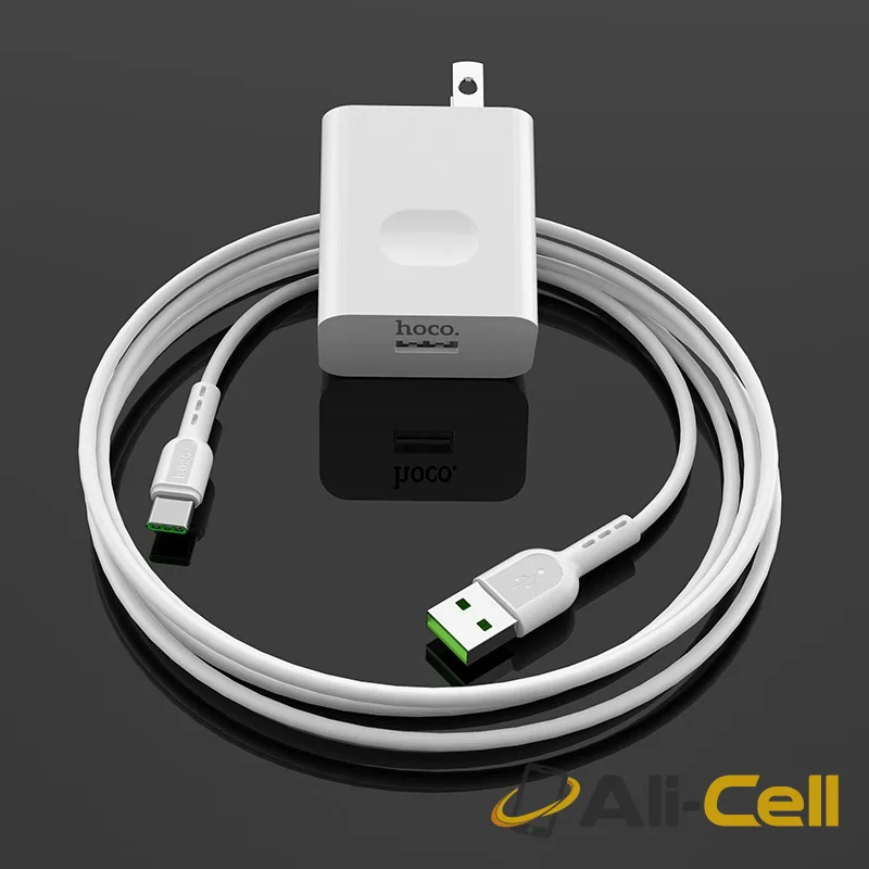 Wall charger “C65 Warwick” single USB port US set with cable — 5