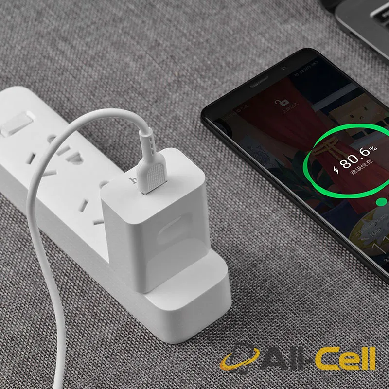 Wall charger “C65 Warwick” single USB port US set with cable — 6