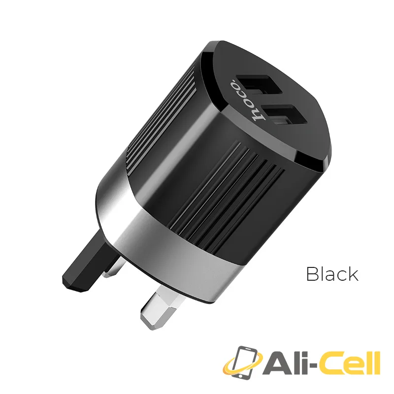 Wall charger “C55B Energy” dual USB port UK