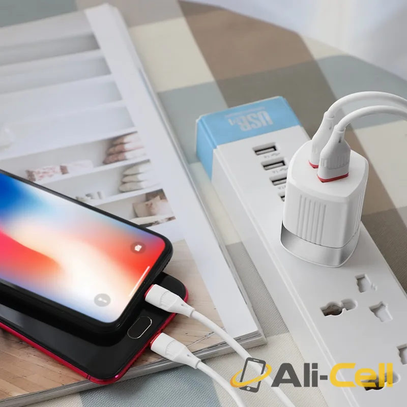 Wall charger “C55B Energy” dual USB port UK — 6