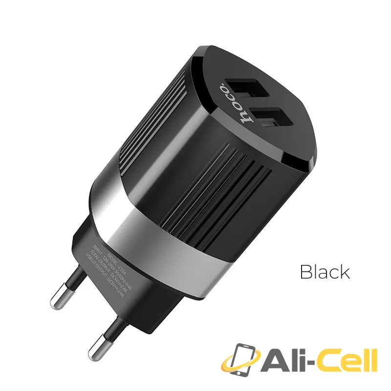 Wall charger “C55A Energy” dual USB port EU