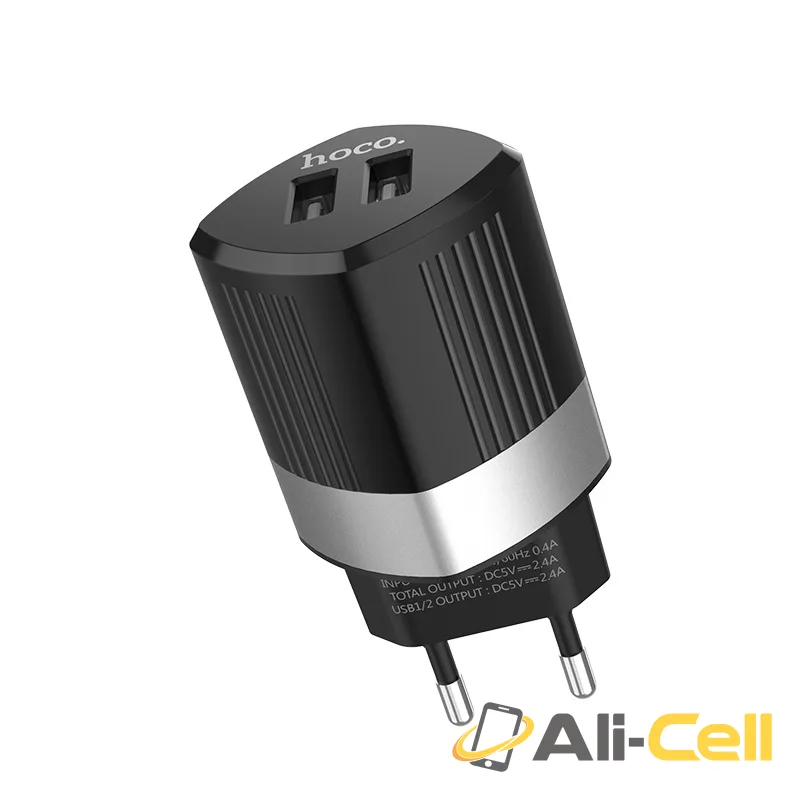 Wall charger “C55A Energy” dual USB port EU — 2