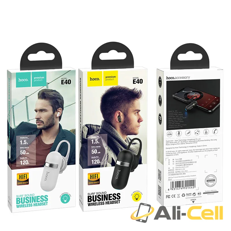 Wireless headset “E40 Surf sound” earphone with mic — 7