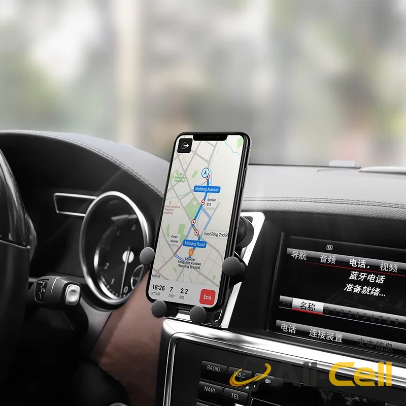 Car holder “CA51” air outlet mount bracket (Ca51 Black) — 6