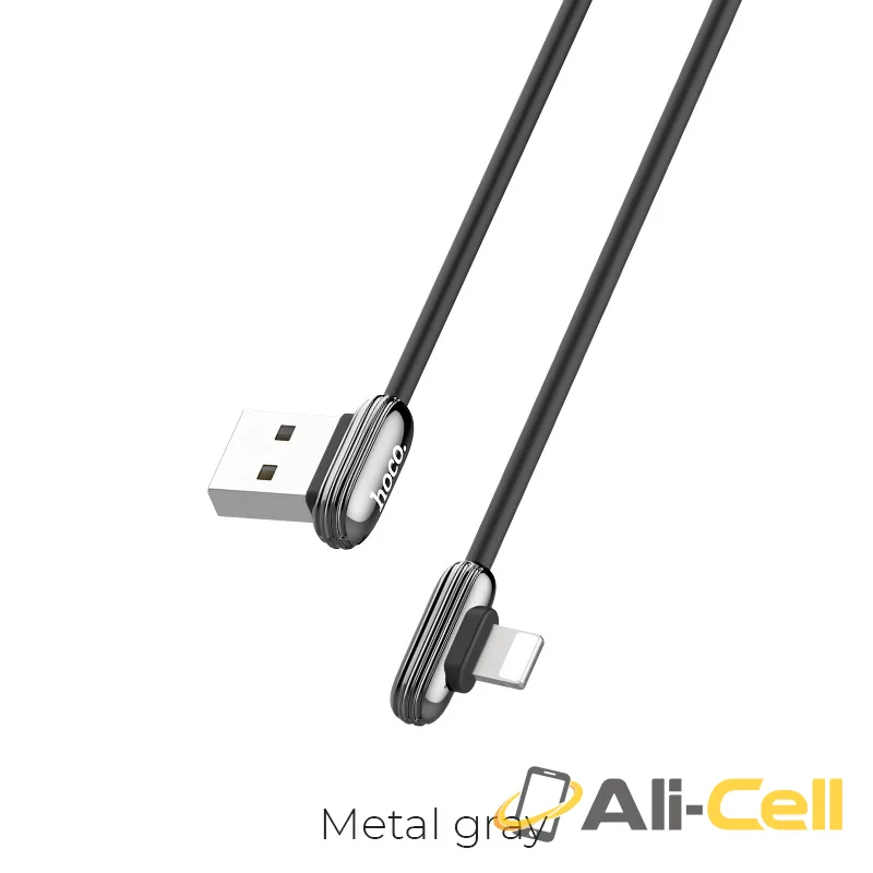 Cable USB to Lightning “U60 Soul secret” charging data sync (U60 Lightning Metal Gray, 1.2m)