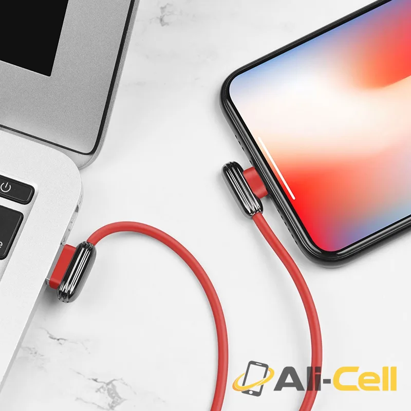 Cable USB to Lightning “U60 Soul secret” charging data sync (U60 Lightning Metal Gray, 1.2m) — 5