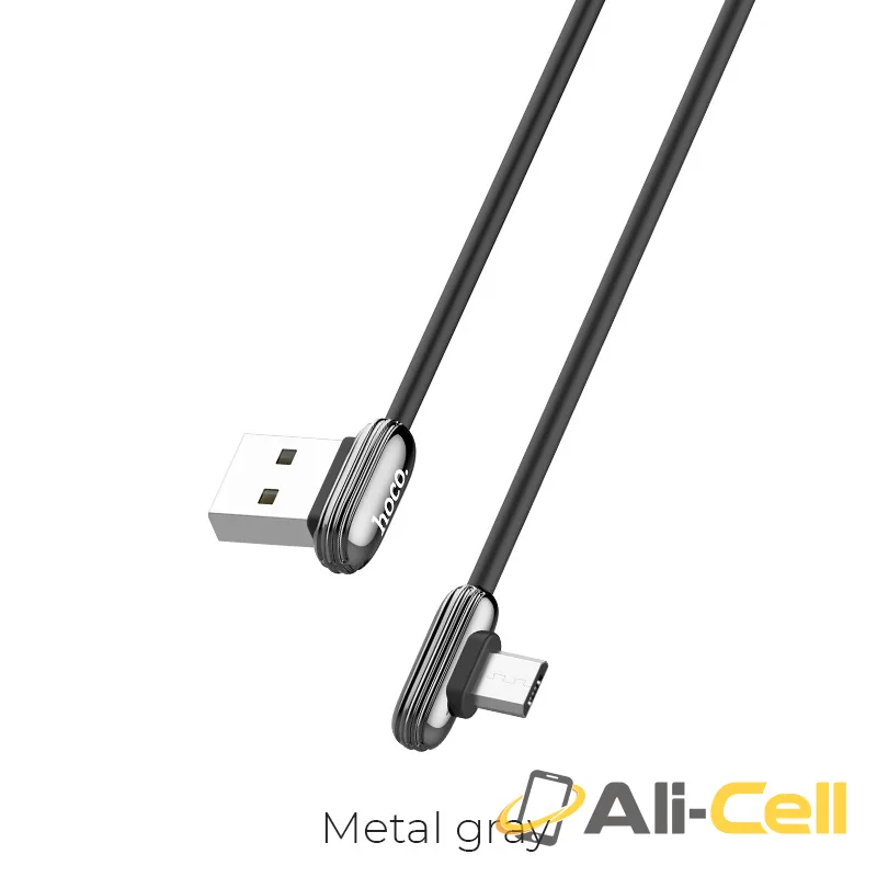 Cable USB to Micro-USB “U60 Soul secret” charging data sync (1.2m, U60 Micro Usb Metal Gray)