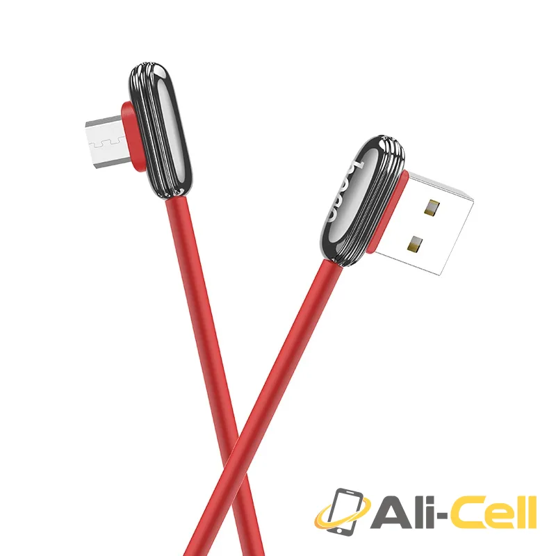 Cable USB to Micro-USB “U60 Soul secret” charging data sync (1.2m, U60 Micro Usb Metal Gray) — 3