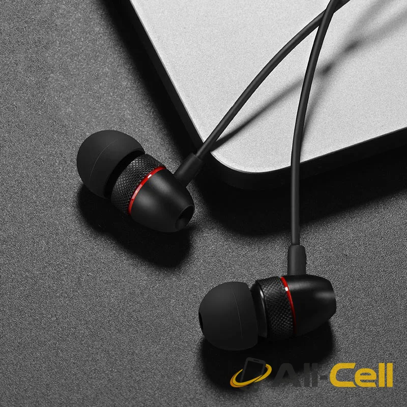 Wired earphones 3.5mm “M59 Magnificent” with microphone (M59 Red) — 6