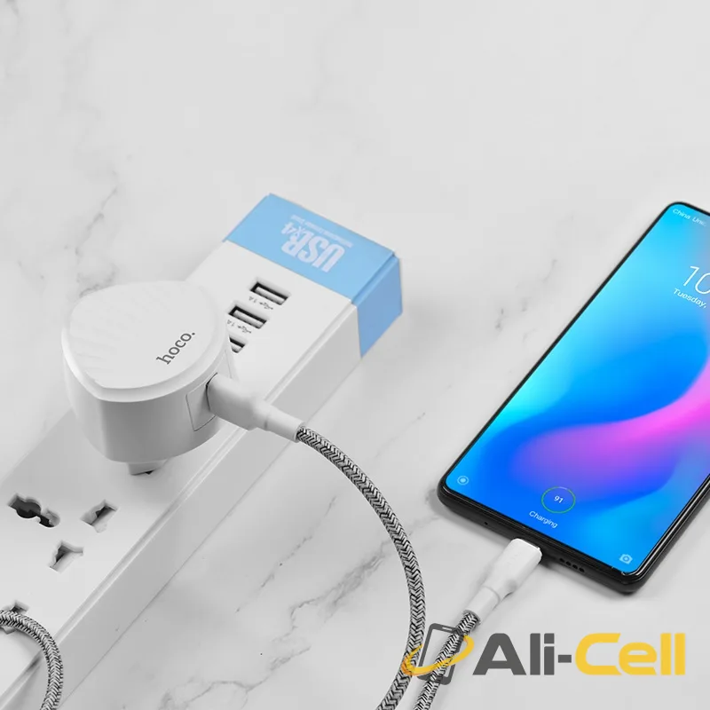 Wall charger “C68A Shell” single USB port QC3.0 EU (C68a White) — 5