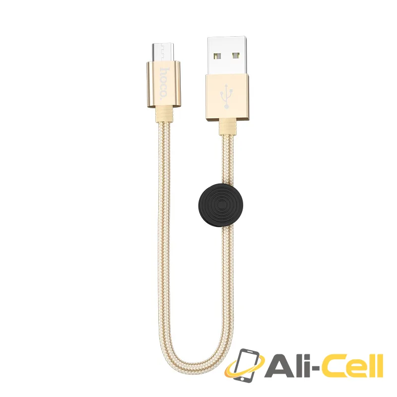 Cable USB to Micro-USB “X35 Premium” charging data sync (X35 Micro Usb Black, 0.25m) — 2