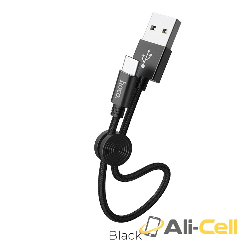 Cable USB to Type-C “X35 Premium” charging data sync (X35 Type C Black, 0.25m)