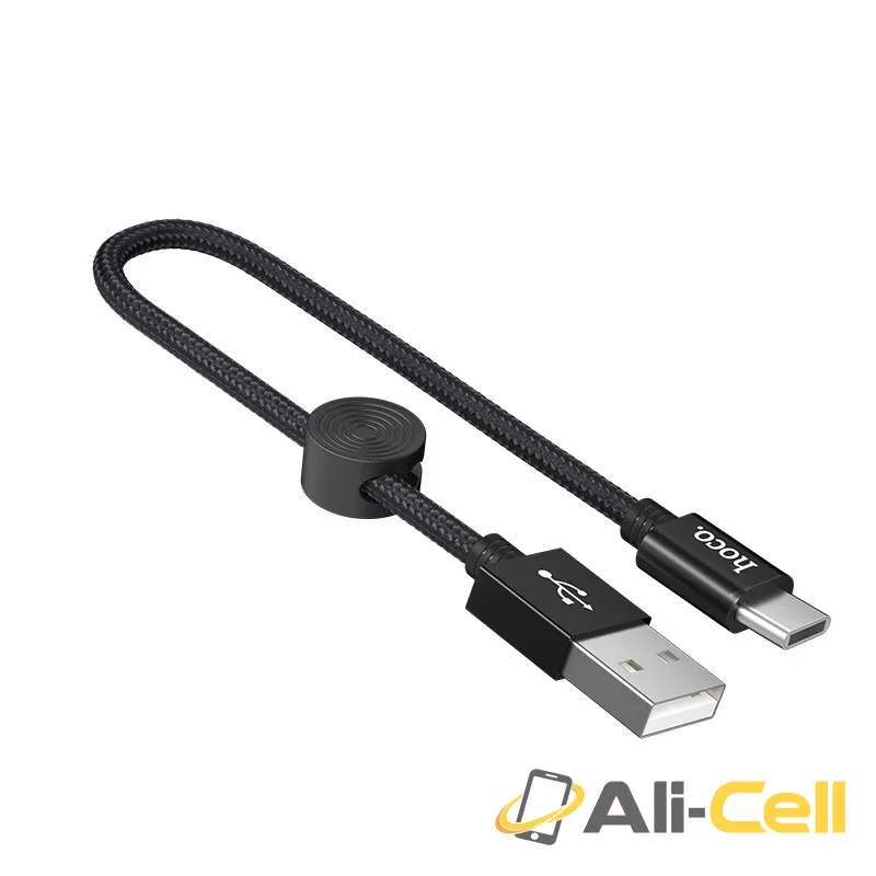 Cable USB to Type-C “X35 Premium” charging data sync (X35 Type C Black, 0.25m) — 2