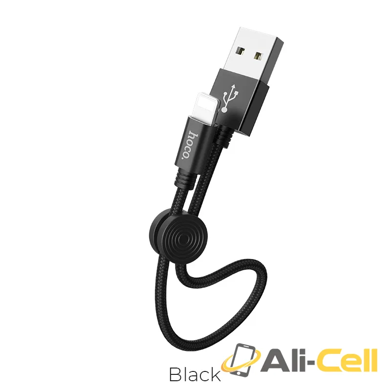 Cable USB to Lightning “X35 Premium” charging data sync (X35 Lightning Black, 0.25m)