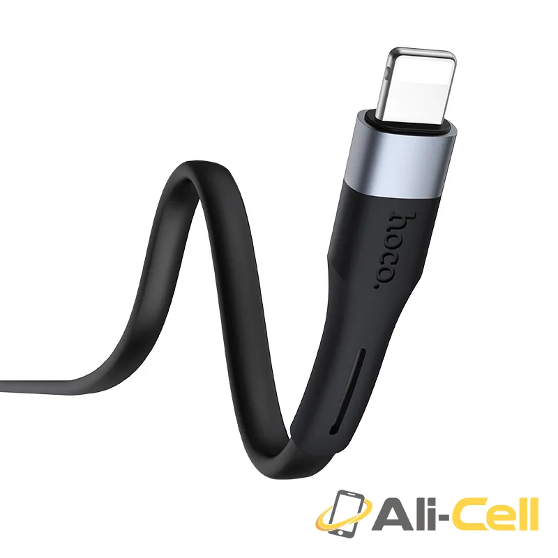 Cable USB to Lightning “X34 Surpass” charging data sync (X34 Lightning Black, 1.0m) — 4