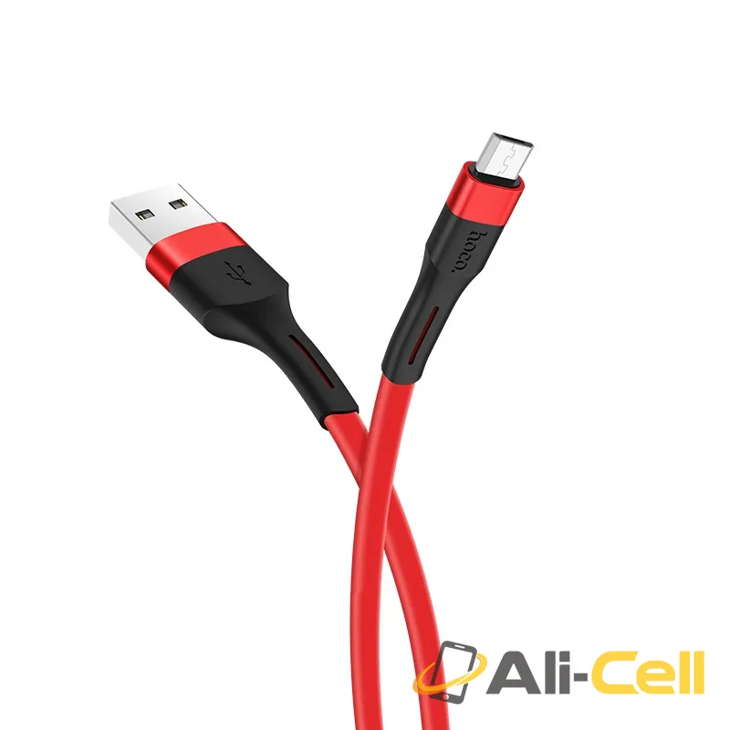 Cable USB to Micro-USB “X34 Surpass” charging data sync (X34 Micro Usb Black, 1.0m) — 3