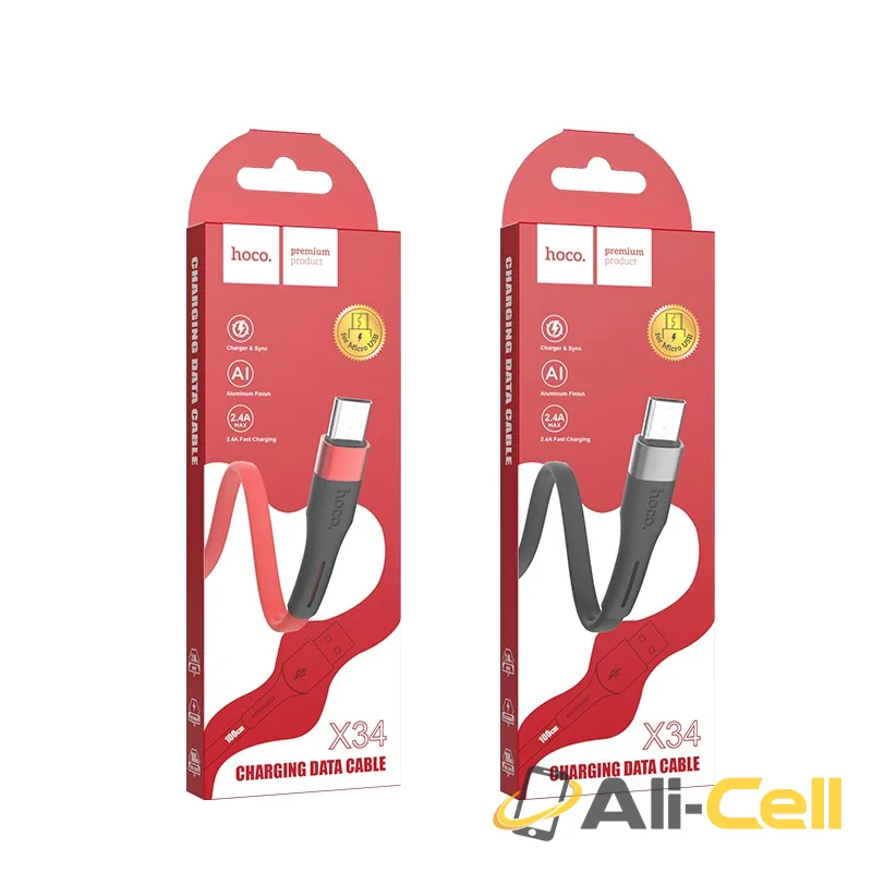 Cable USB to Micro-USB “X34 Surpass” charging data sync (X34 Micro Usb Red, 1.0m) — 7