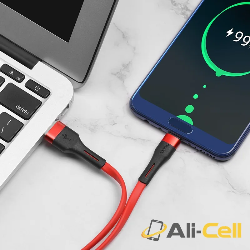 Cable USB to Type-C “X34 Surpass” charging data sync (X34 Type C Red, 1.0m) — 6