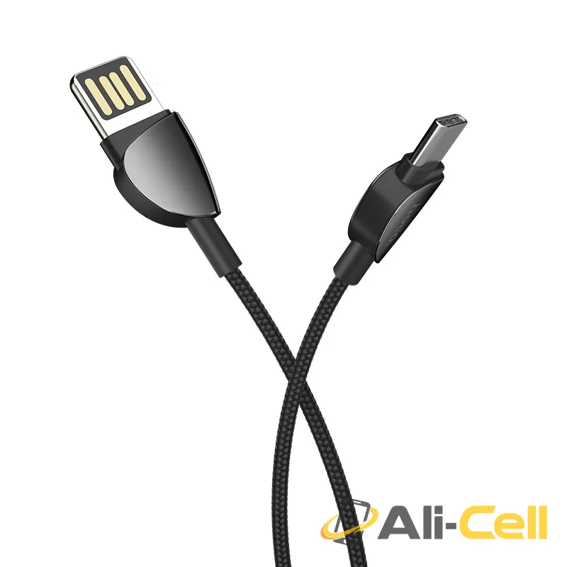 Cable USB to Type-C “U62 Simple” charging data sync (U62 Type C Silver, 1.2m) — 3