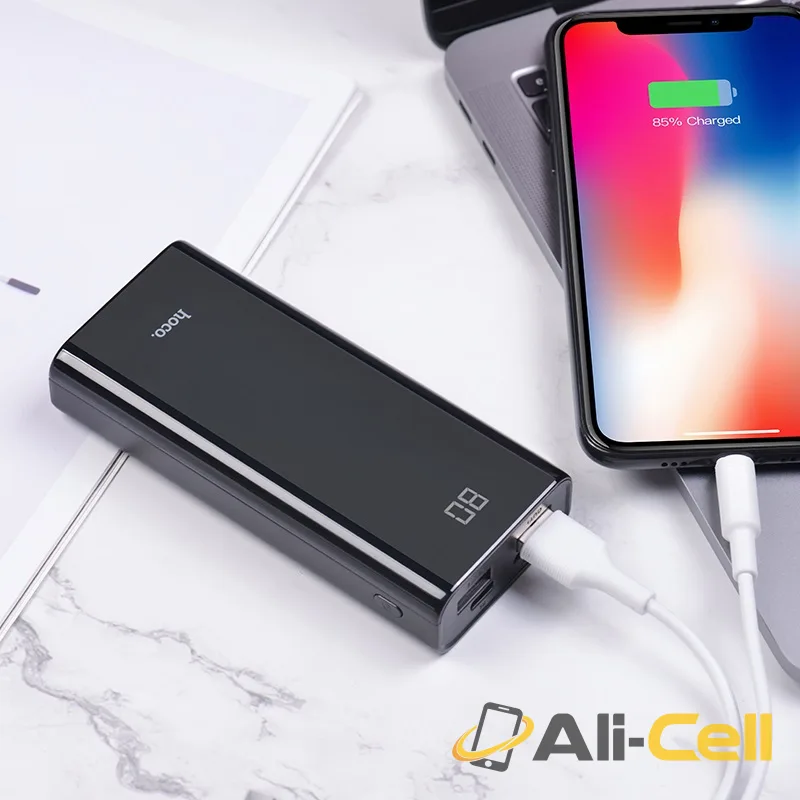 Power bank “J45 Elegant shell” 10000mAh (J45 Black) — 5