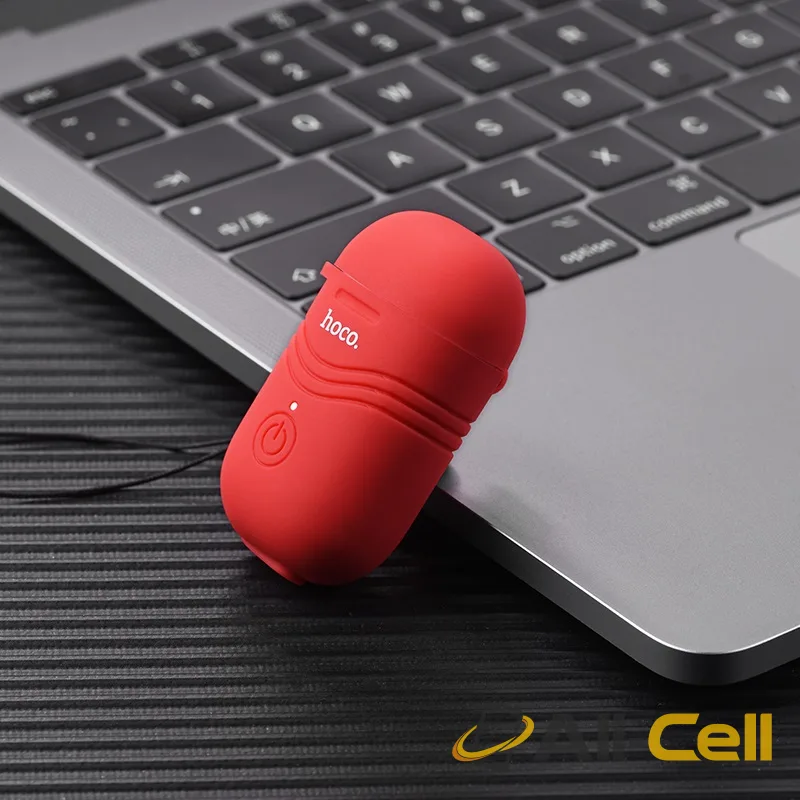 Wireless headset “E39L Mirth” left with silicone case (E39l Red Sleeve) — 5