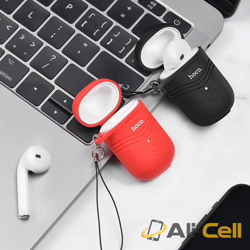 Wireless headset “E39L Mirth” left with silicone case (E39l Red Sleeve) — 6