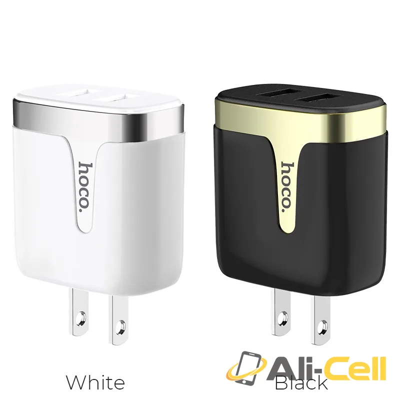 Wall charger “C64 Engraved” dual USB port US (C64 Black) — 6