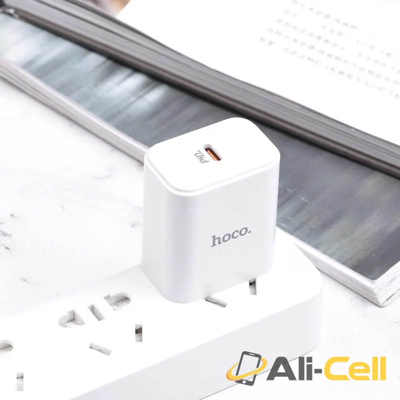 Wall charger “C71 Star speed” PD3.0 single Type-C set with cable US (C71 Type C Lightning White, Set With Type C To Lightning Cable) — 5