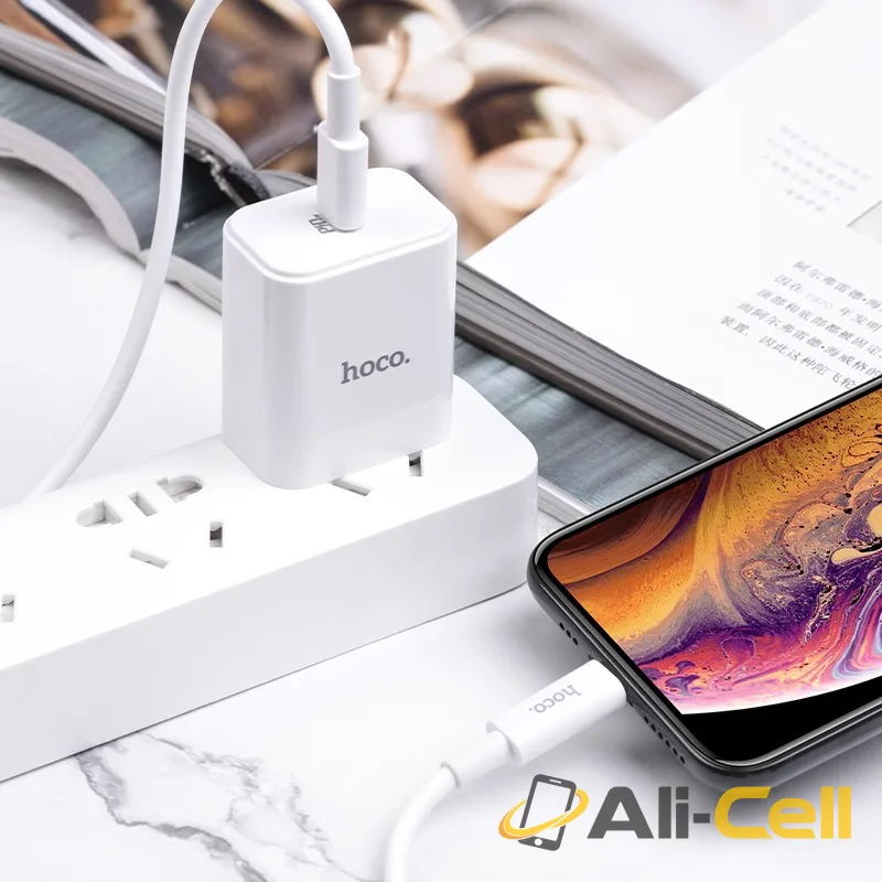Wall charger “C71 Star speed” PD3.0 single Type-C set with cable US (C71 Type C Lightning White, Set With Type C To Lightning Cable) — 6