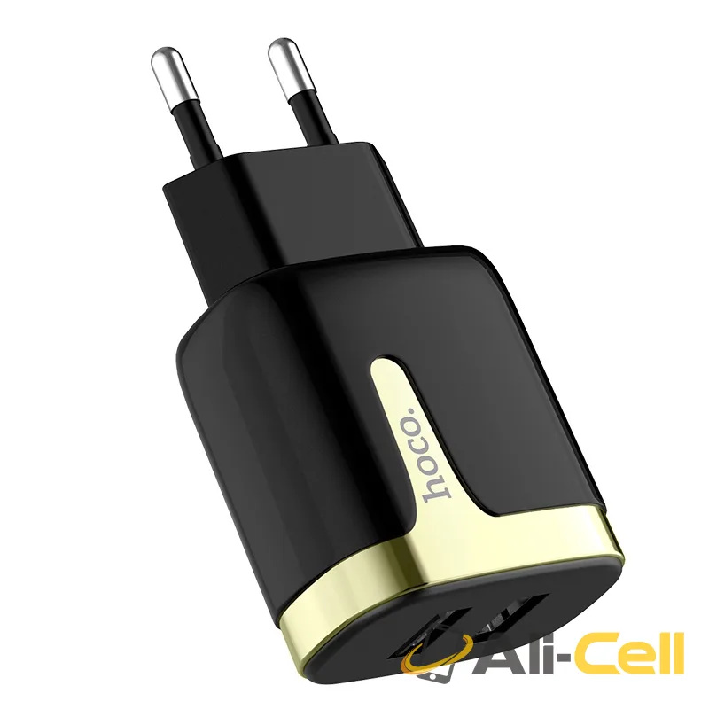 Wall charger “C64A Engraved” dual USB port EU (C64a White) — 2