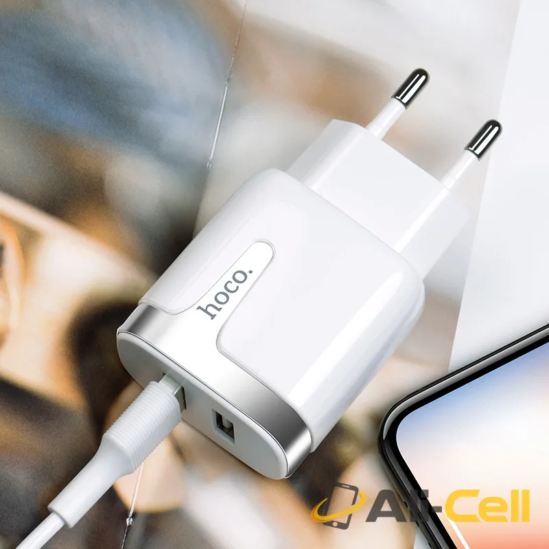 Wall charger “C64A Engraved” dual USB port EU (C64a White) — 4