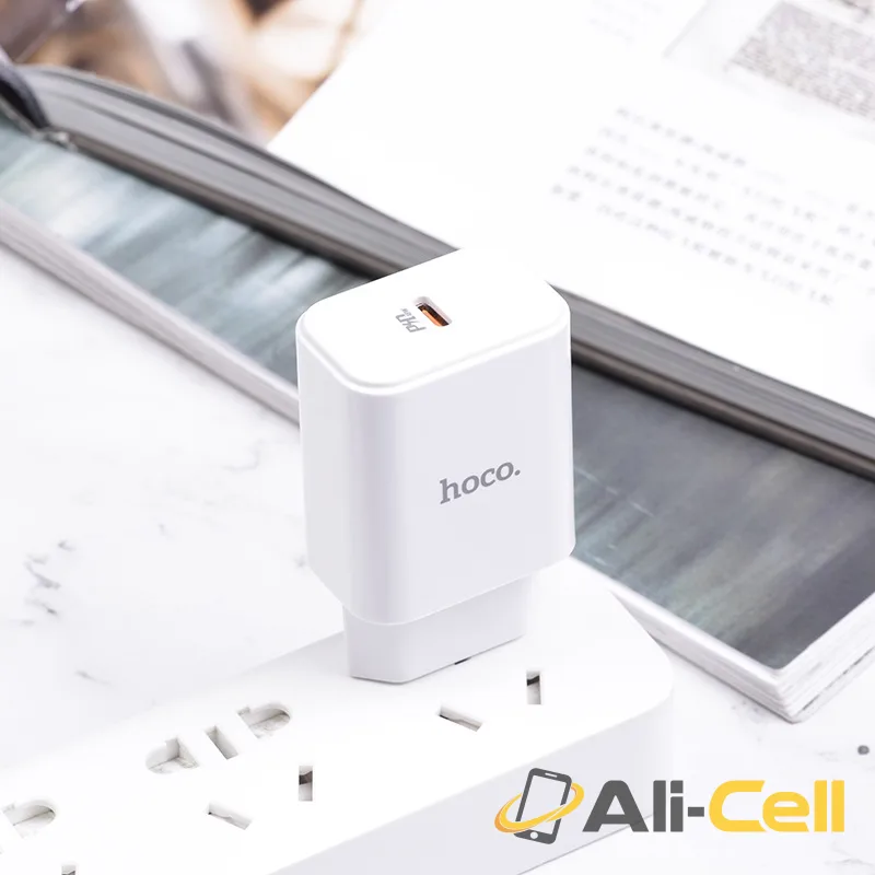 Wall charger “C71A Star speed” PD3.0 single Type-C set with cable EU (C71a Type C Lightning White, Set With Type C To Lightning Cable) — 5