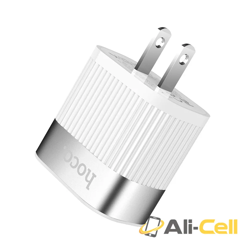 Wall charger “C58 Prominent” USB QC3.0 & Type-C PD US (C58 White) — 4