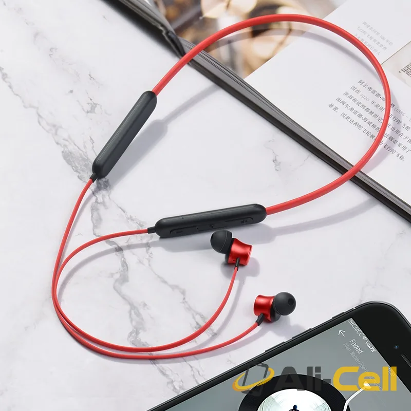 Wireless earphones “ES29 Graceful” headset with mic (Es29 Red) — 4