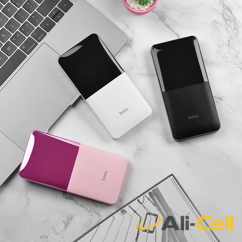 Power bank “J42 High power” 10000mAh dual USB output (J42 White) — 6
