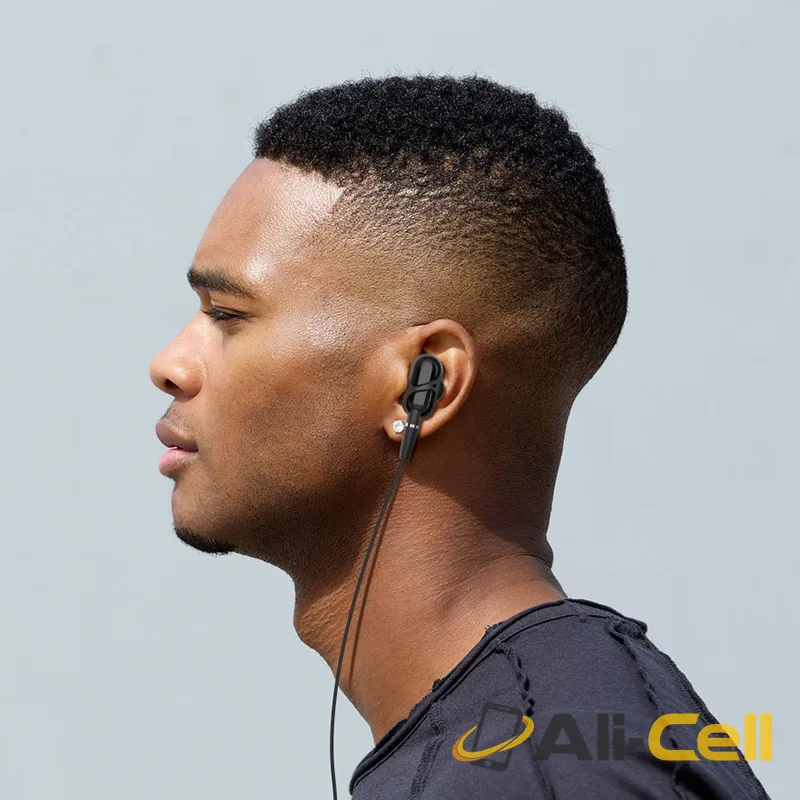 Wired earphones 3.5mm “M62 Dazzling” with microphone (M62 Black) — 6