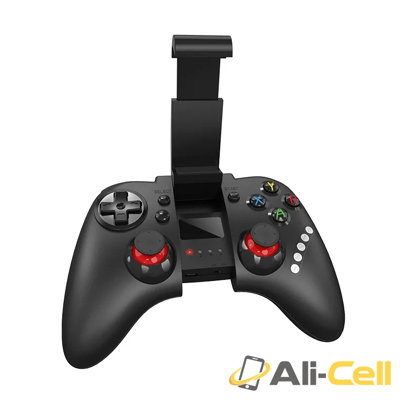 Wireless gamepad “GM3 Continuous” joystick with phone holder (Gm3 Black) — 2