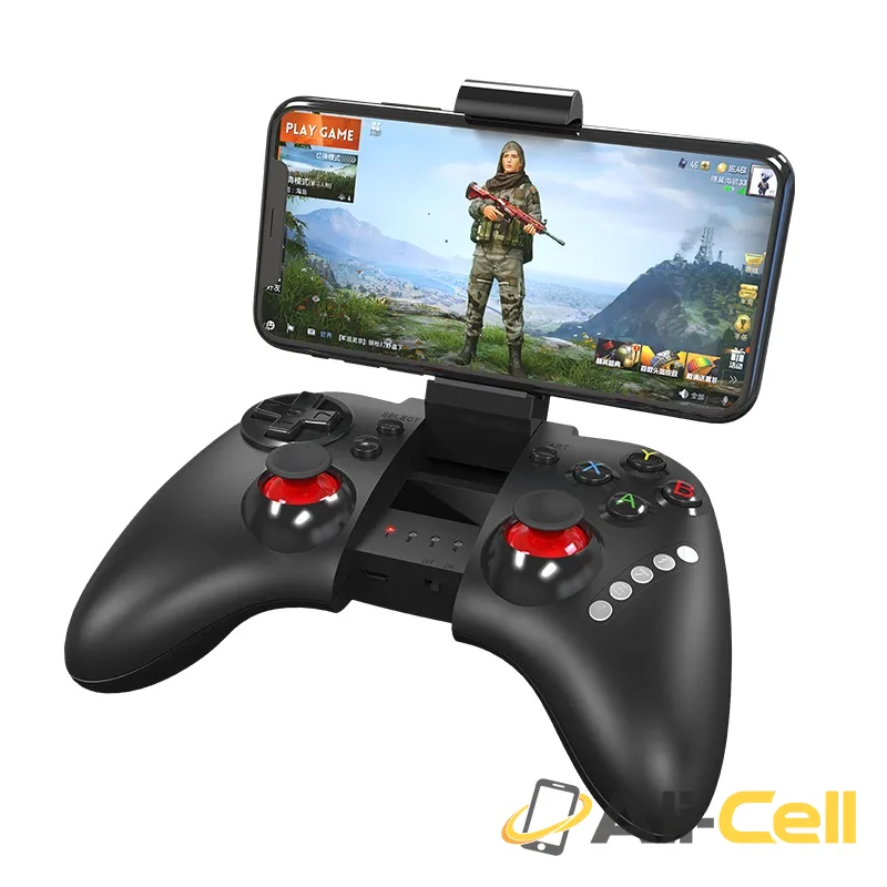 Wireless gamepad “GM3 Continuous” joystick with phone holder (Gm3 Black) — 3