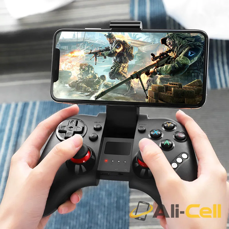 Wireless gamepad “GM3 Continuous” joystick with phone holder (Gm3 Black) — 5