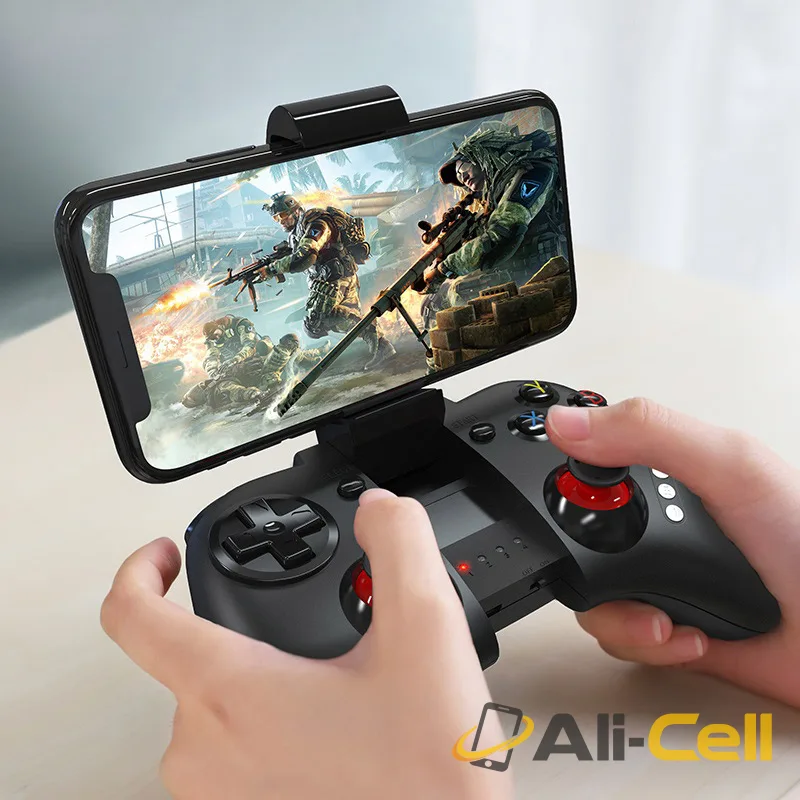 Wireless gamepad “GM3 Continuous” joystick with phone holder (Gm3 Black) — 6
