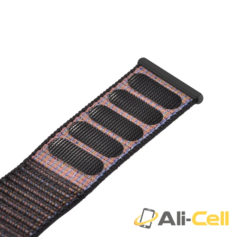 Watchband for Apple Watch series 4 / 3 / 2 / 1 “WB06 Tortuous” nylon (Wb06 Pink, 42 44mm) — 3