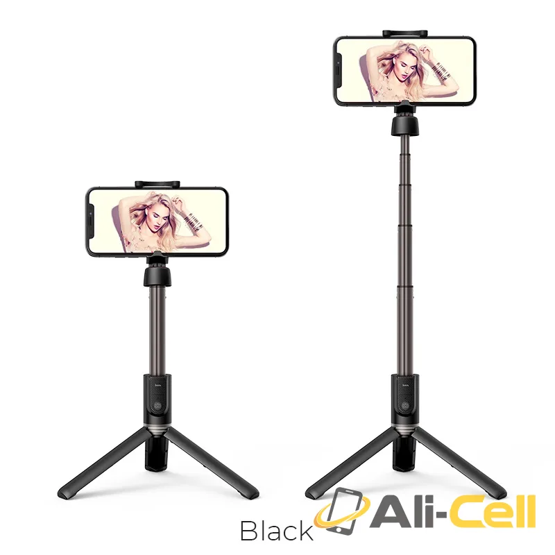 Selfie stick “K11” wireless tripod remote control (K11 Black)